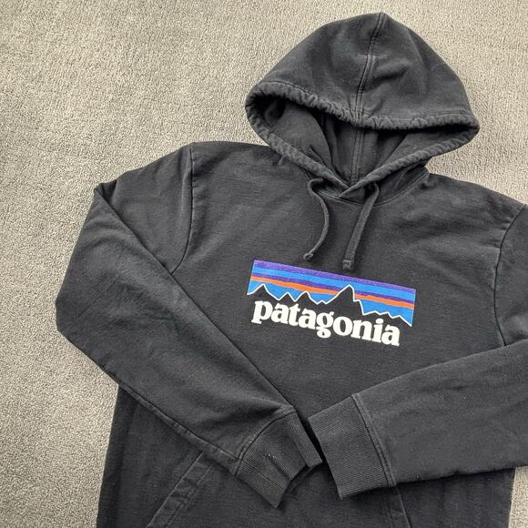 Patagonia Hoodie Adult Medium Black Uprisal Sweater Casual Outdoor Men's - Picture 2 of 15